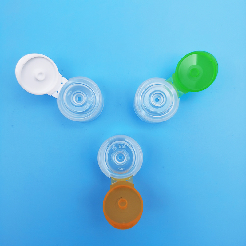 新品24牙双色翻盖盖子洗发水沐浴露乳液瓶二十四牙翻盖子跨境X20