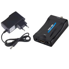 HDMI转BNC复合视频信号转换器适配器VHS DVD播放器PAL/NTSC转换器