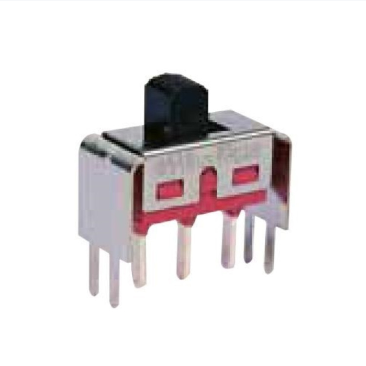 5MS1S102贴片试小拨动开关两档弯脚