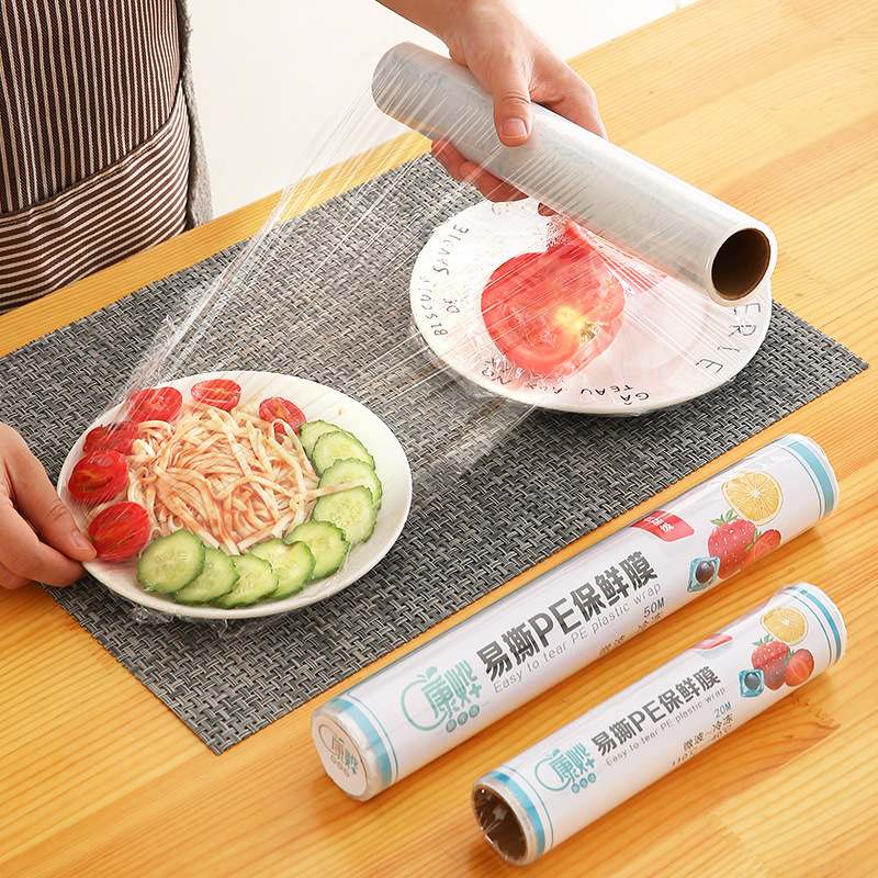 Large roll preservation film PE food -grade home economy…