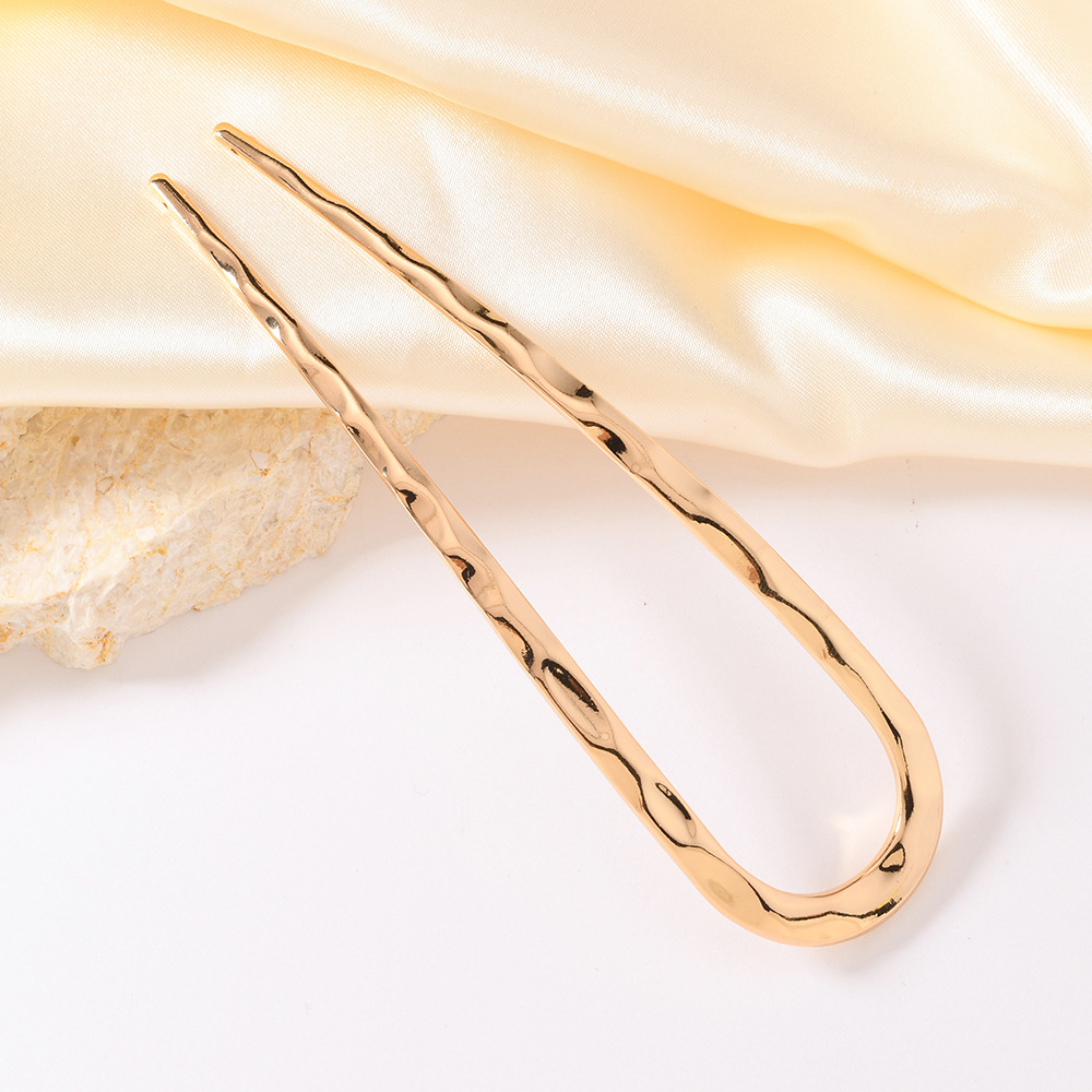 La nueva horquilla líquida, el artefacto del cabello, la horquilla, la horquilla, la cabeza de la bola, el artefacto fijo, la parte posterior de la cabeza en forma de U, los accesorios para el cabello de estilo antiguo de metal