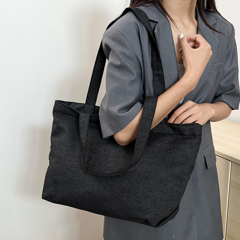 Pazy Wind Personality Tote Bag2024 nuevo bolso de gran capacidad de moda ligero retro minimalista bolso de hombro