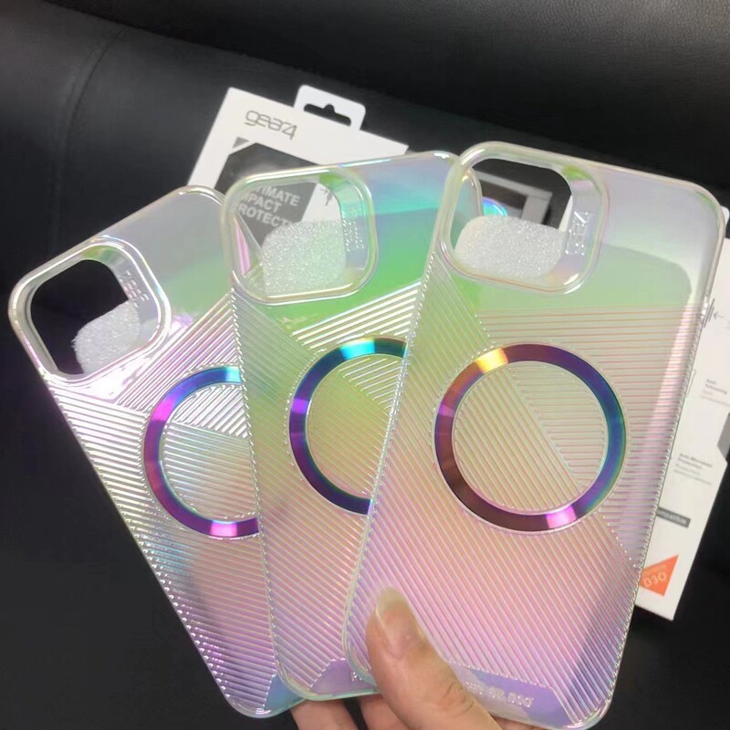 Suitable for Apple 15Promax Mobile Phone Case British Gear4 Mobile Phone Case Color Plated Magnetic Anti-Fall Protective Cover