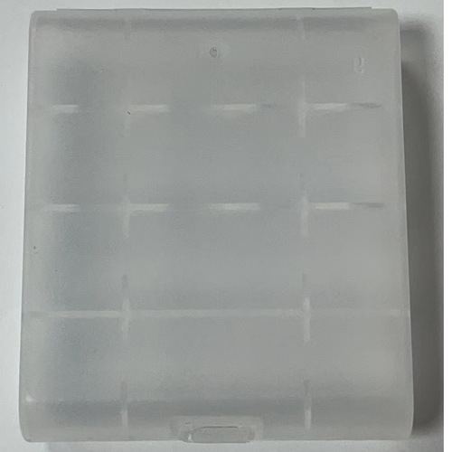 Transparent AA battery box AA7 battery storage box AAA battery storage box environmentally friendly PP factory wholesale