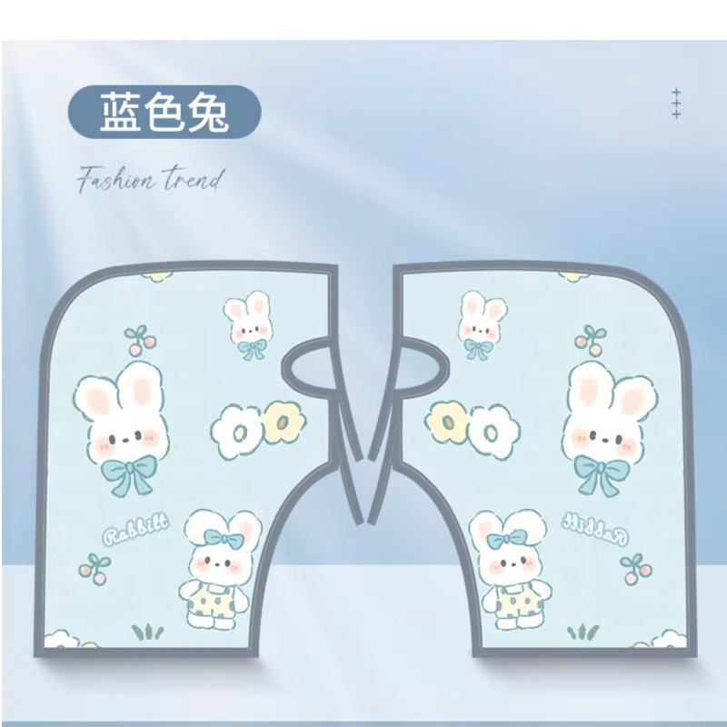 [업그레이드된 대형장갑] 파란토끼 (자외선차단, 통기성)