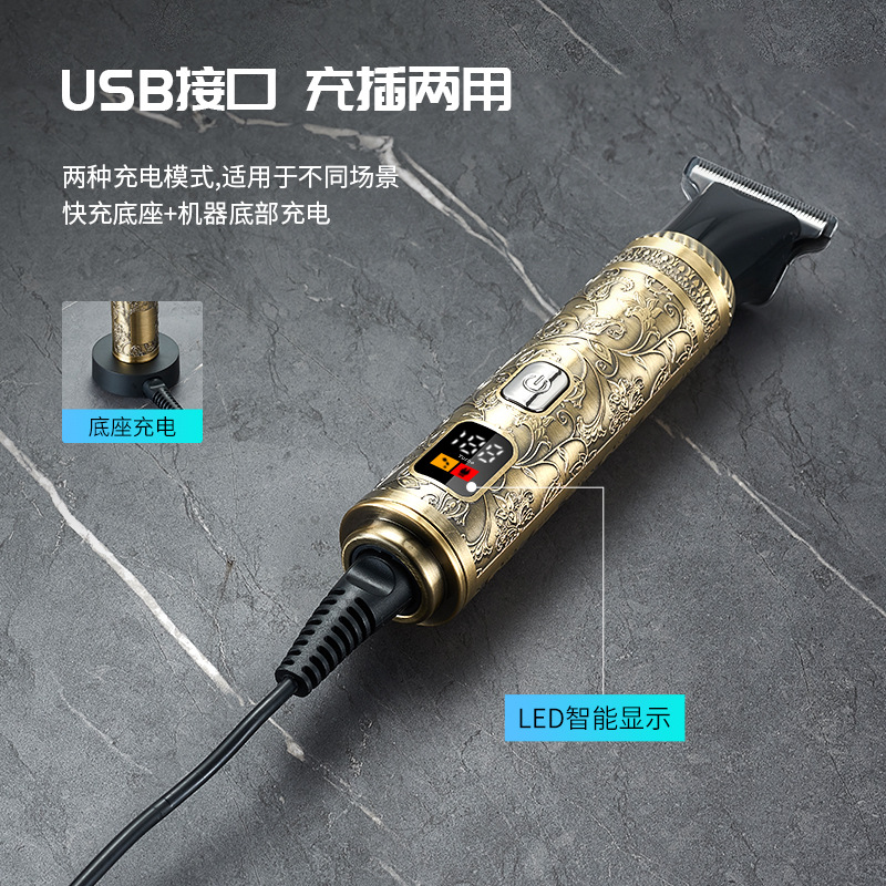 retroelectric handle, intimate trimmer