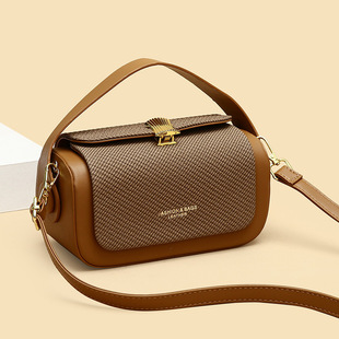 2025 New High-end Light Luxury Portable Box Bag Women's Cross-border Fashion All-match Shoulder Crossbody Bag Bags