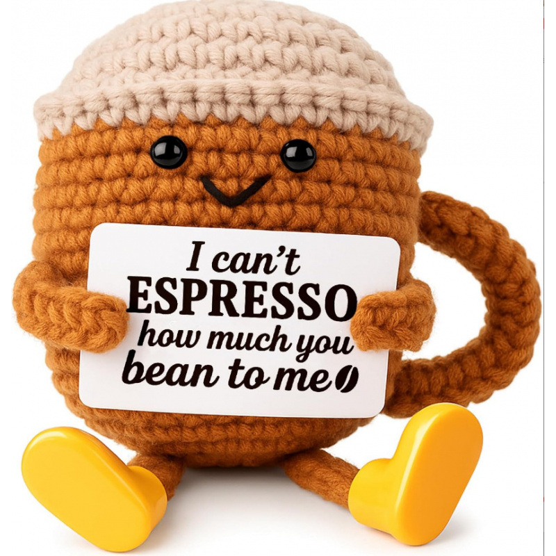 Transfronterizos nuevos lindos pingüinos emocionales de energía positiva muñeca taza de cerveza artesanal tortuga creativa ganado de tierras altas