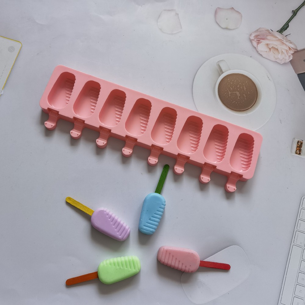 492 molde de silicona helado molde de helado helado molde de hielo para hacer suministros de fiesta de verano