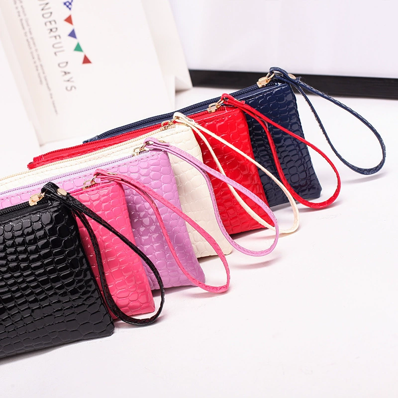 Маленькая clutch-сумочка, корейский стиль кошелька, компактный 16×9×4 см, подарок на день рождения, множество цветов