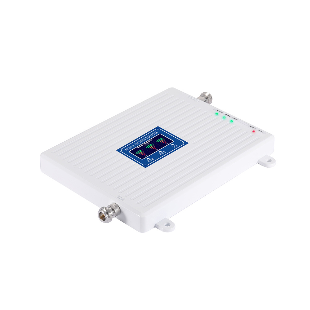 Receptor de señal de 900 / 1800 / 2100MHz universal para amplificador de señal de teléfono móvil 2G\ 3G\ 4G de tres bandas