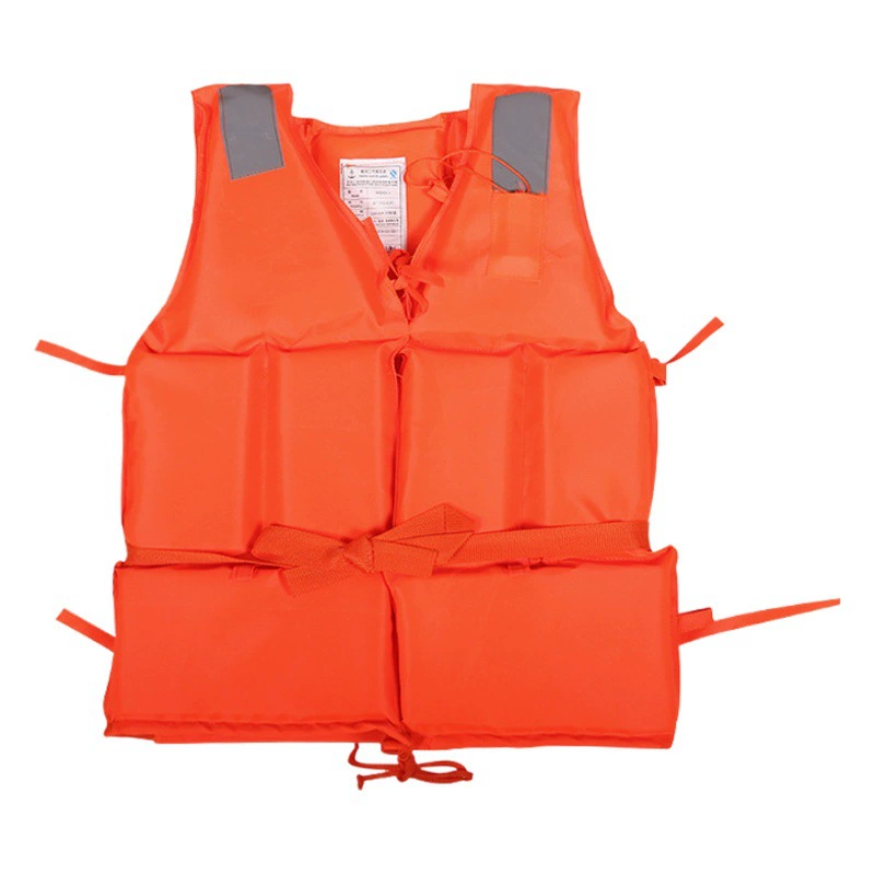 Большой плавучий спасательный жилет для взрослых и детей на лодке для взрослых, рыболовный дрейфовый жилет, пригодный для печати
