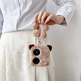 毛绒适用华为Pocket2折叠手机壳男女新款带手链暖手冬季厚实硬壳