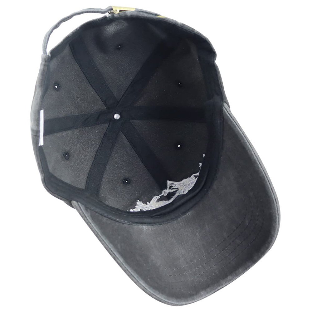 Mountain, Solid Color Pattern Summer Season Men'S Gender Men's Retro Mountain Solid Color Curved Eaves Baseball Cap