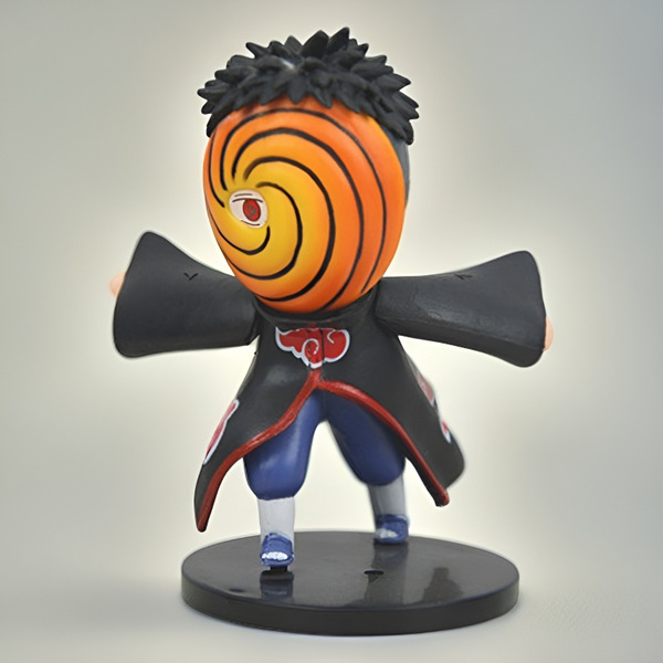 Naruto Handmade Xiao organiza muñecas de dibujos animados con tierra, modelos de juguetes, niños, estudiantes de anime de escritorio