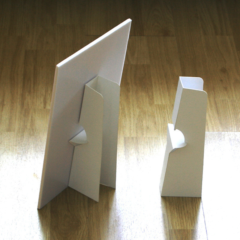 Stand Butterfly Table Card Holder Display Bracket with Hard Seat Stand Opening Photo Frame Label Reinforcement A5 Cardboard Butterfly