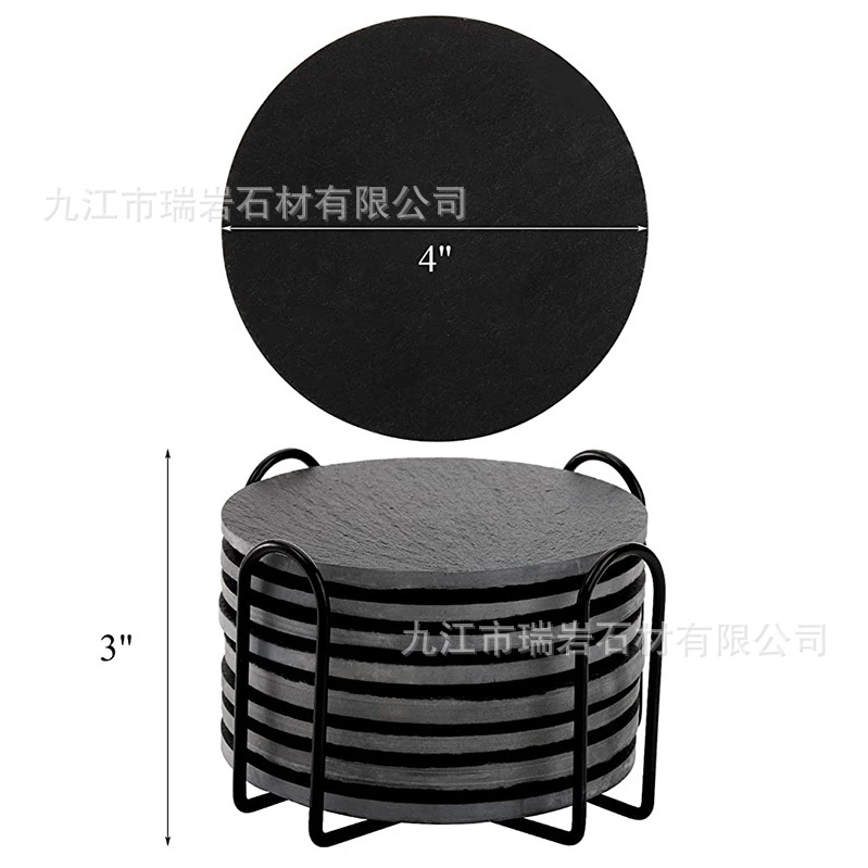 Juego de borde recto y círculo 8pcs con soporte