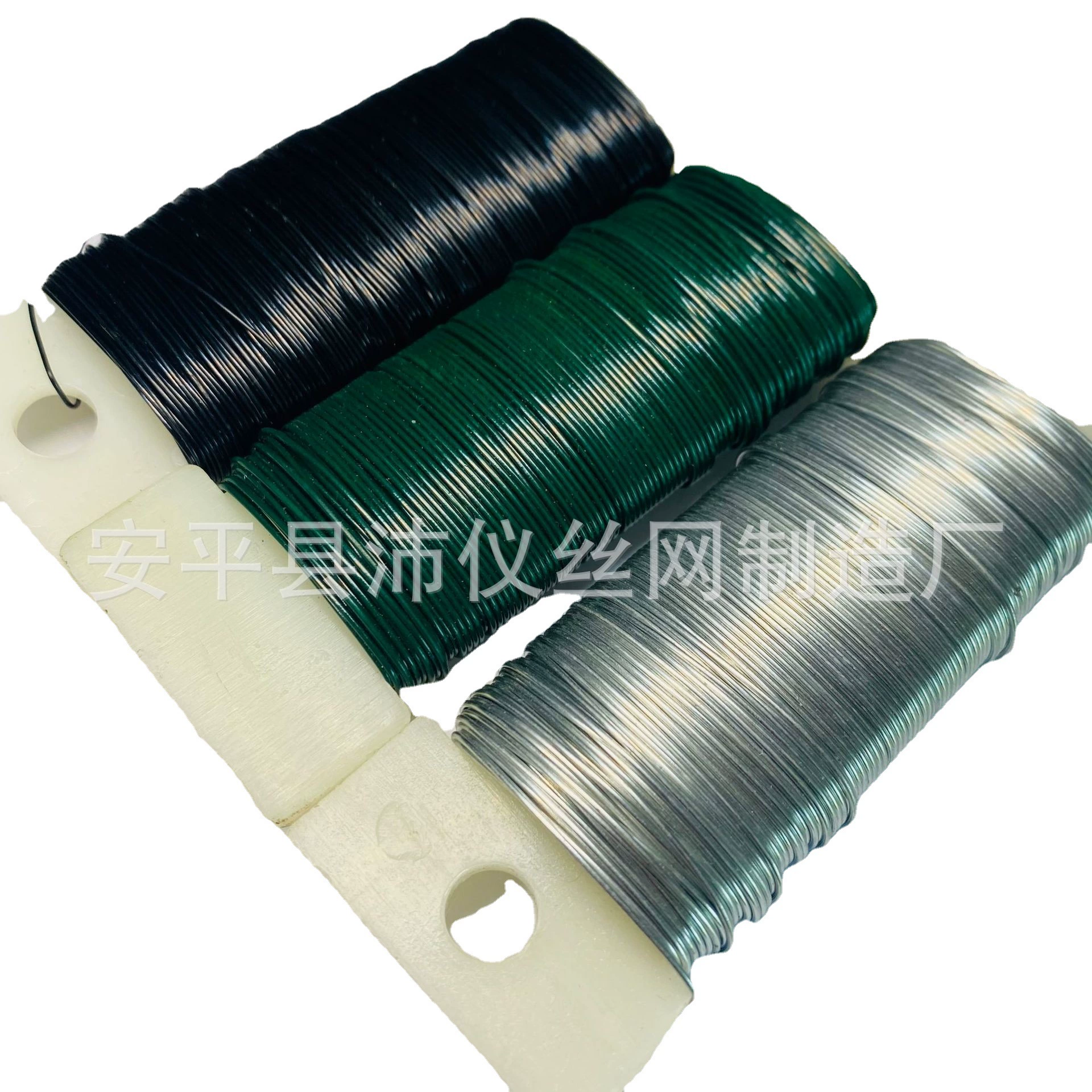 22 металлическая проволока ручной работы цвет черный серебристый зеленый DIY цветочный стержень искусственный цветок 22 35 метров окрашенная проволока легко складывается