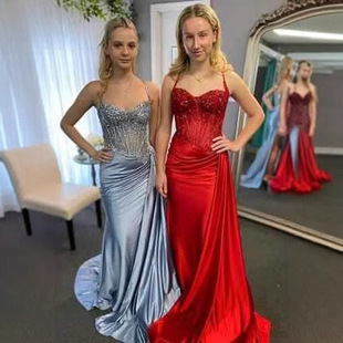 Cross-Border 2025 European and American Spring and Summer New Party Slit Dress Ins Casual Dance Fashion Sequin Dress