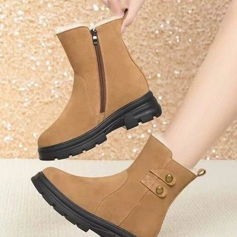 Warm footwear, non-slip low boots