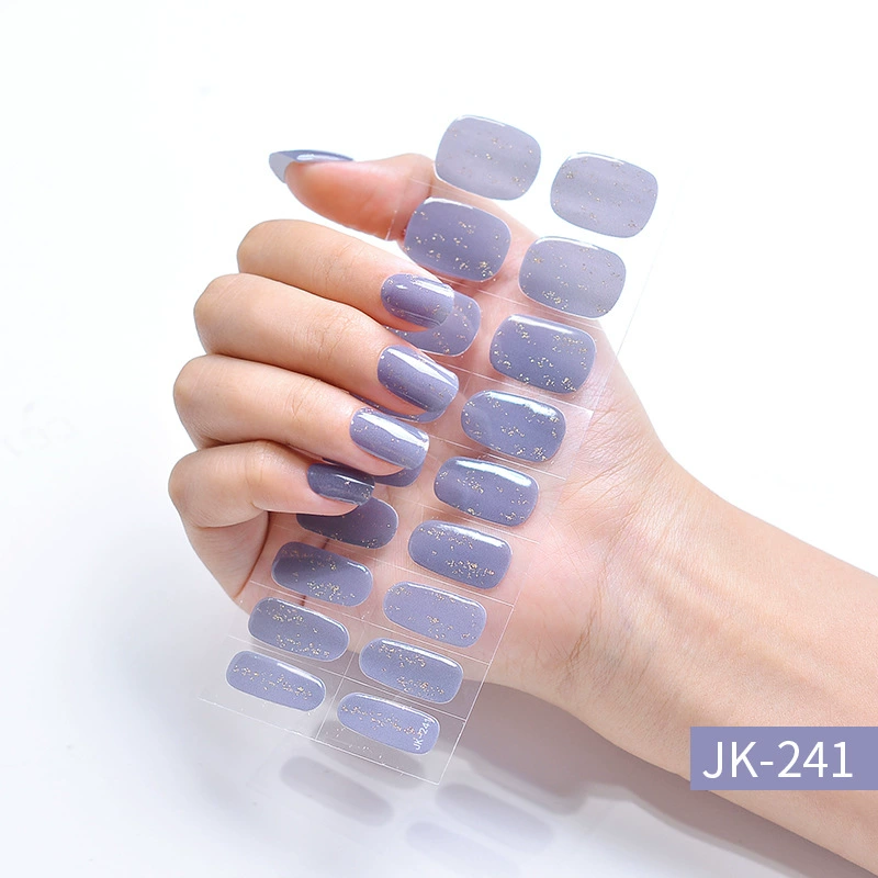 Набор для ногтей XT Gel с наклейками, искусственные ногти и лак для ногтей