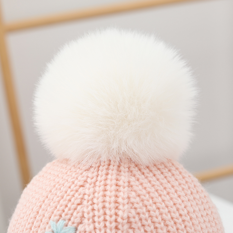 Children Unisex Cartoon Style Cute Simple Style Rainbow Wool Cap display picture 2