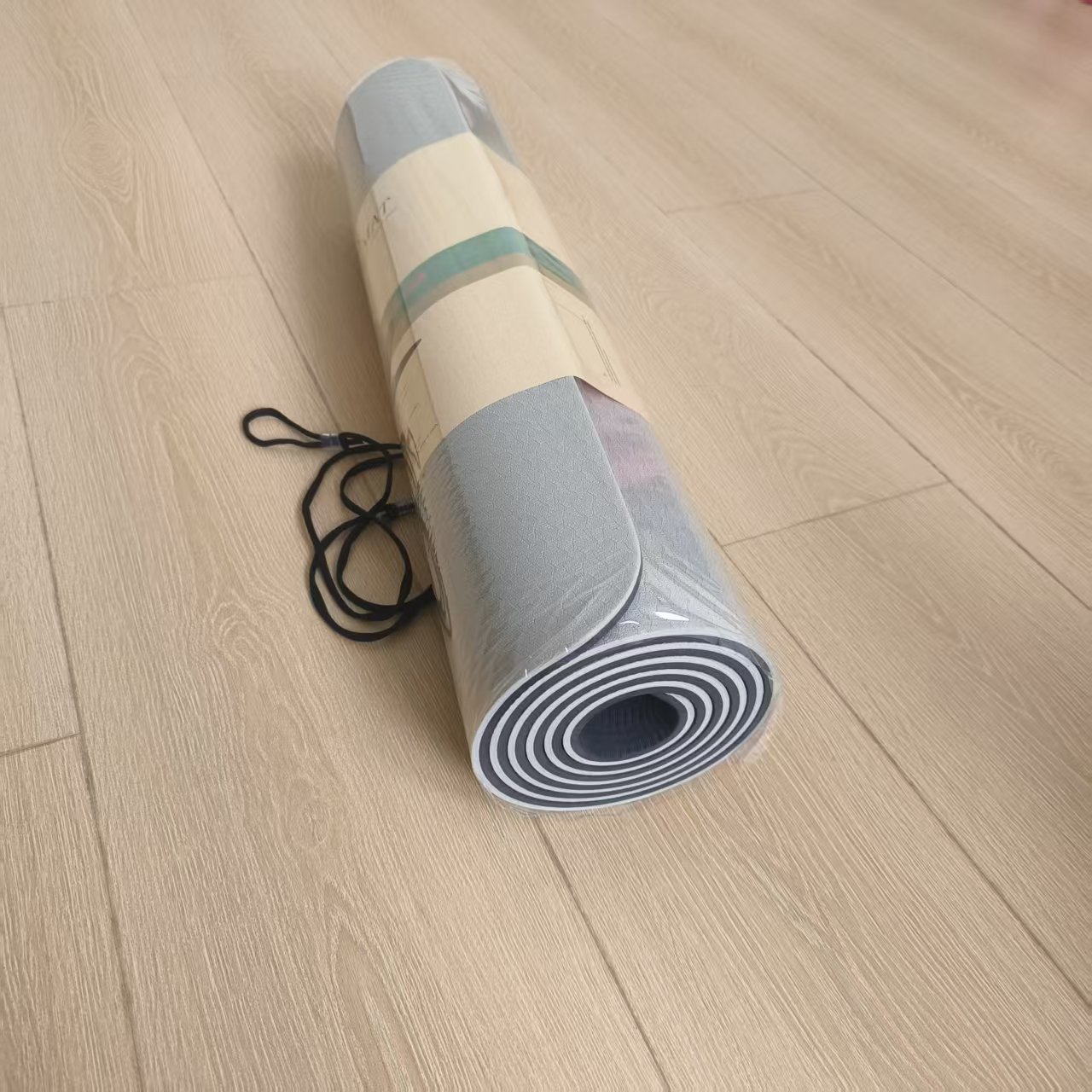 Tapete de Yoga y Salto de Cuerda 6mm de EVA para Fitness y Ejercicio