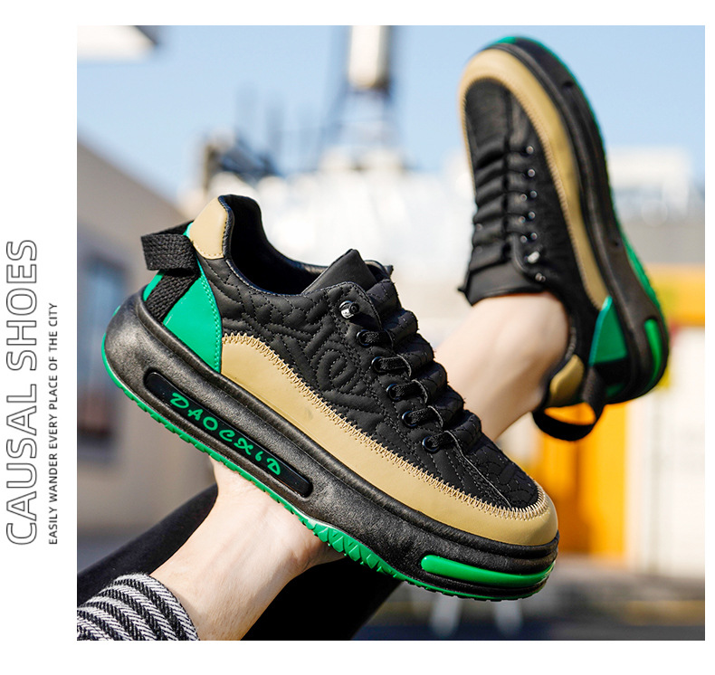 Scarpe casual da uomo Scarpe sportive Sneakers Tessuto sintetico Calzature leggere e versatili_voghion.com