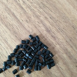 Supply of Black ABS Recycled Material, Black ABS Plastic Particles, Various Gears of Black ABS, Stable Measurement