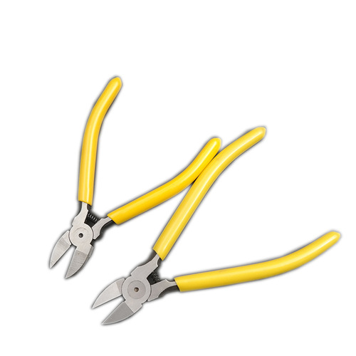 Water mouth pliers electronic scissors plastic film model tie bias pliers diagonal pliers chromium vanadium steel high carbon steel work