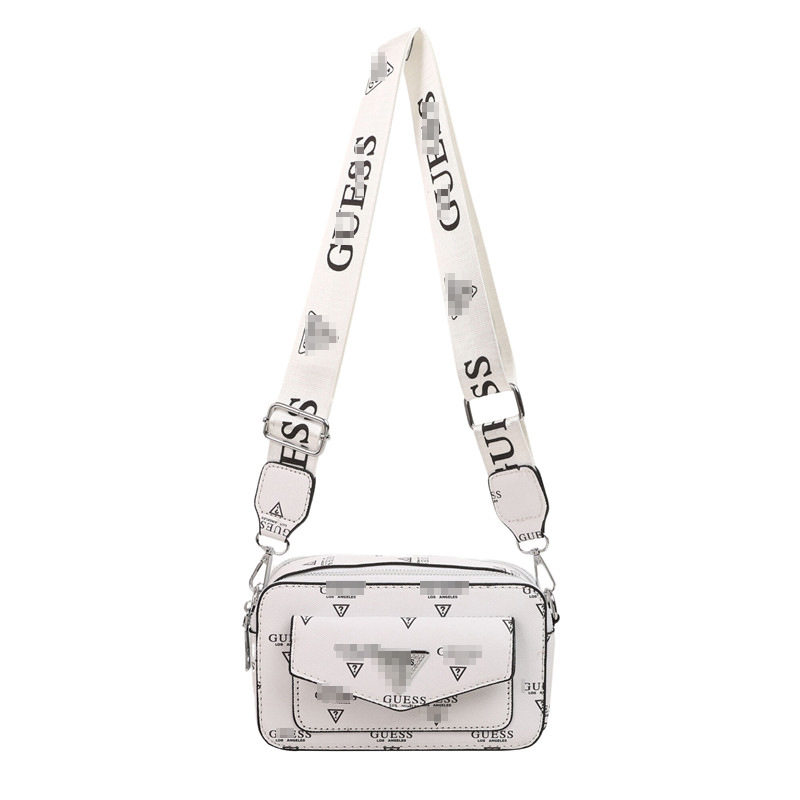 Bolso de cámara transfronterizo nuevo bolso cuadrado pequeño con estampado de letras de moda europea y americana de gran capacidad bolso diagonal de moda de nicho Bags