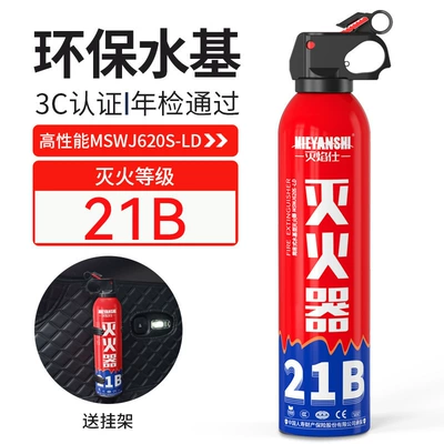 Vehicle fire extinguisher Extinguisher, Small Portable Vehicle - 21b-fire-extinguisher-fixed-hanging-rack