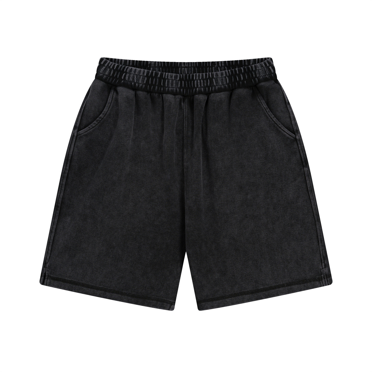 Pantalones cortos de verano 400g de algodón de perlas, agua de lavado para hacer viejos pantalones cortos de hombre, marca de moda de alta calle, pantalones de moda retro de hombre. image 12
