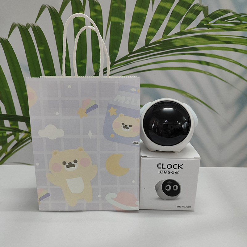 Despertador Digital Inteligente para Niños con Caritas LED Luminosas y Función Snooze, para Dormitorio