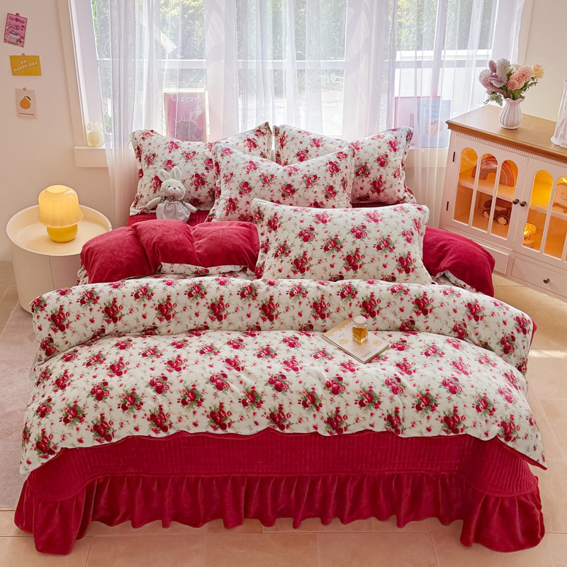 云裳-梨花落【亲肤保暖牛奶绒】