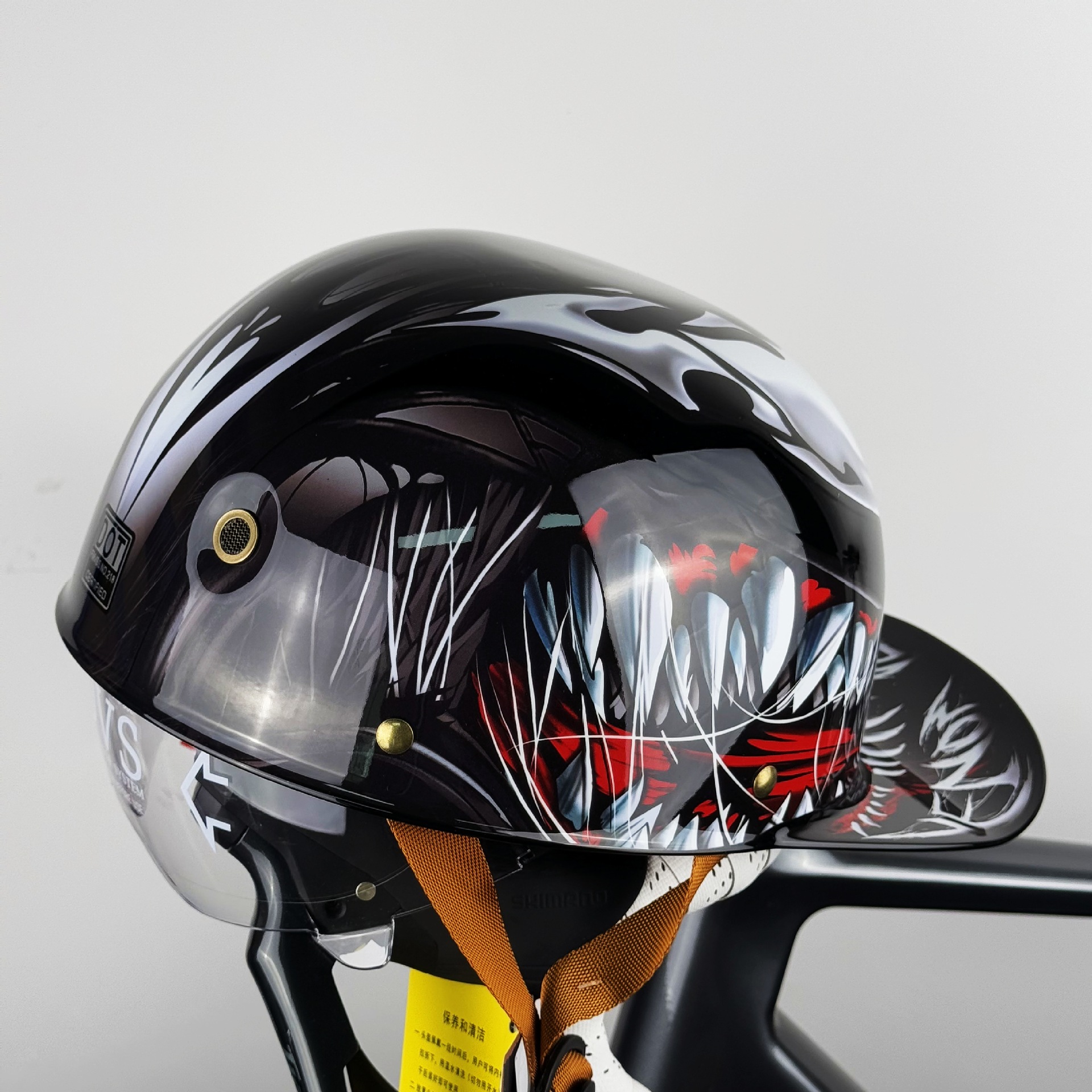 IBK 전기차 오토바이 반헬멧 남녀공용 사계절 안전헬멧 자외선 차단 통기성 경량 여름 라이딩용