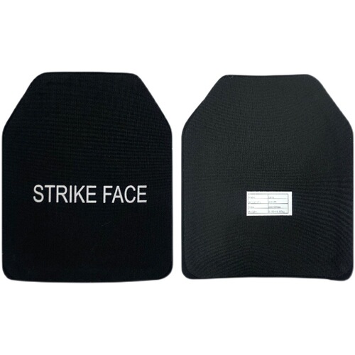 Factory supply bulletproof insert plates anti-pierce steel plates GA alumina silicon carbide PE ceramic plates vest chest insert plates