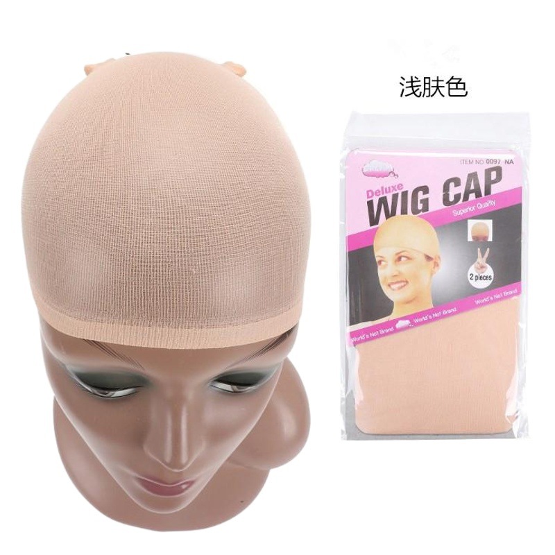 in stock wig net high elastic wig net cap plus size silk stockings wig cap