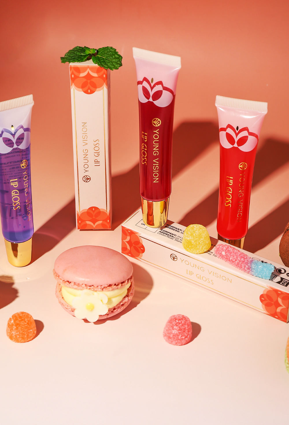 YOUNG VISION Glass Mirror Transparent Lip Oil, Lip Gloss, Mint Lip Liquid, Fruit Lip Gloss undefined