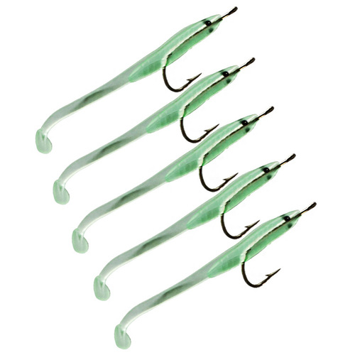 Soft bait for eel fishing with hook, lure with hook, soft body bait, soft worm fishing gear and small accessories wholesale