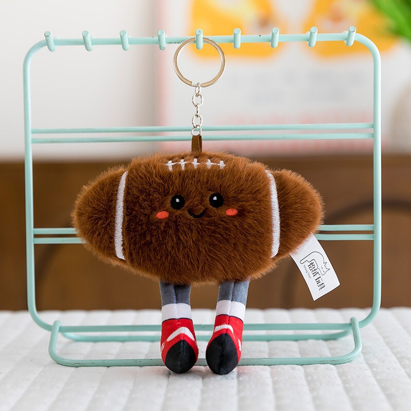 ぬいぐるみサッカーバドミントンビリヤードバスケットボール人形かわいい人形イベントギフトバッグペンダント卸売|undefined