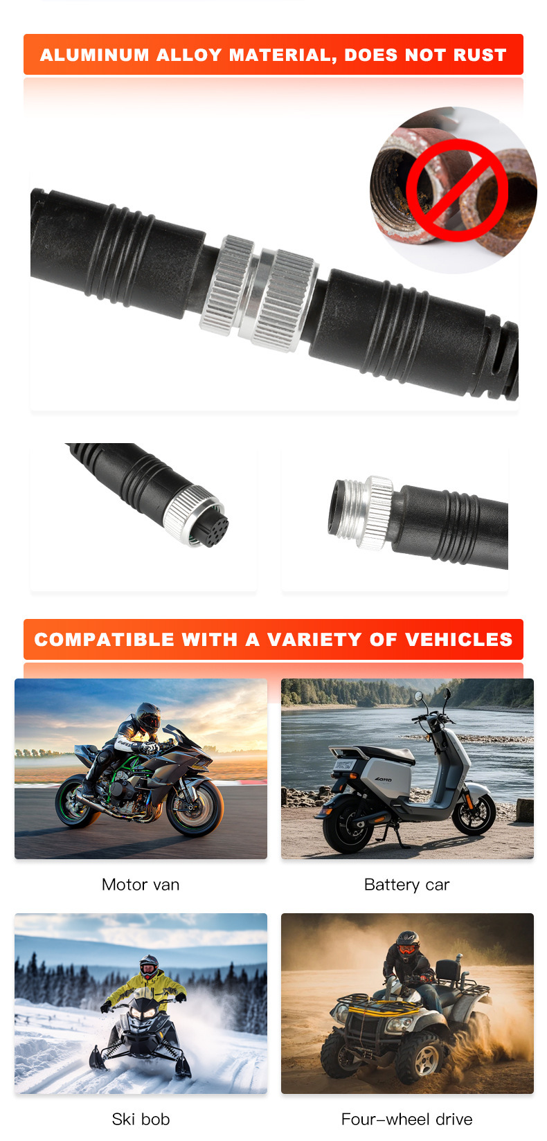 Cross-Border Millimeter Wave Radar Blind Spot Monitoring Motorcycle Recorder Front and Rear Dual Recording Motorcycle Vehicle