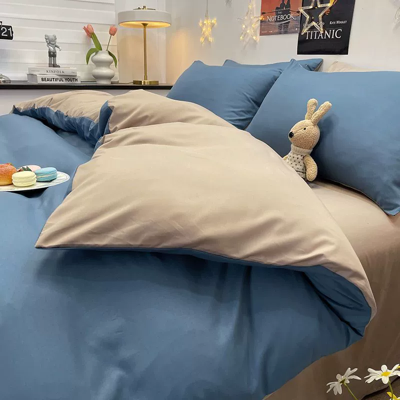 Set, duvet cover for elementary school students, sheet, 4 piece set, 3 piece set