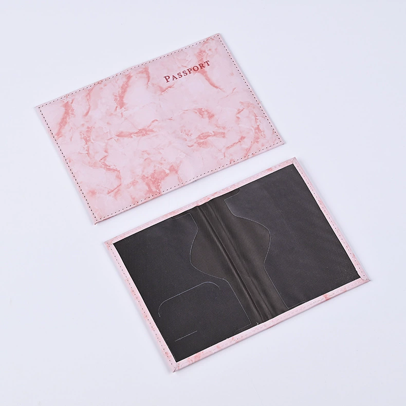 Polyurethane card holder, marble handheld protective case
