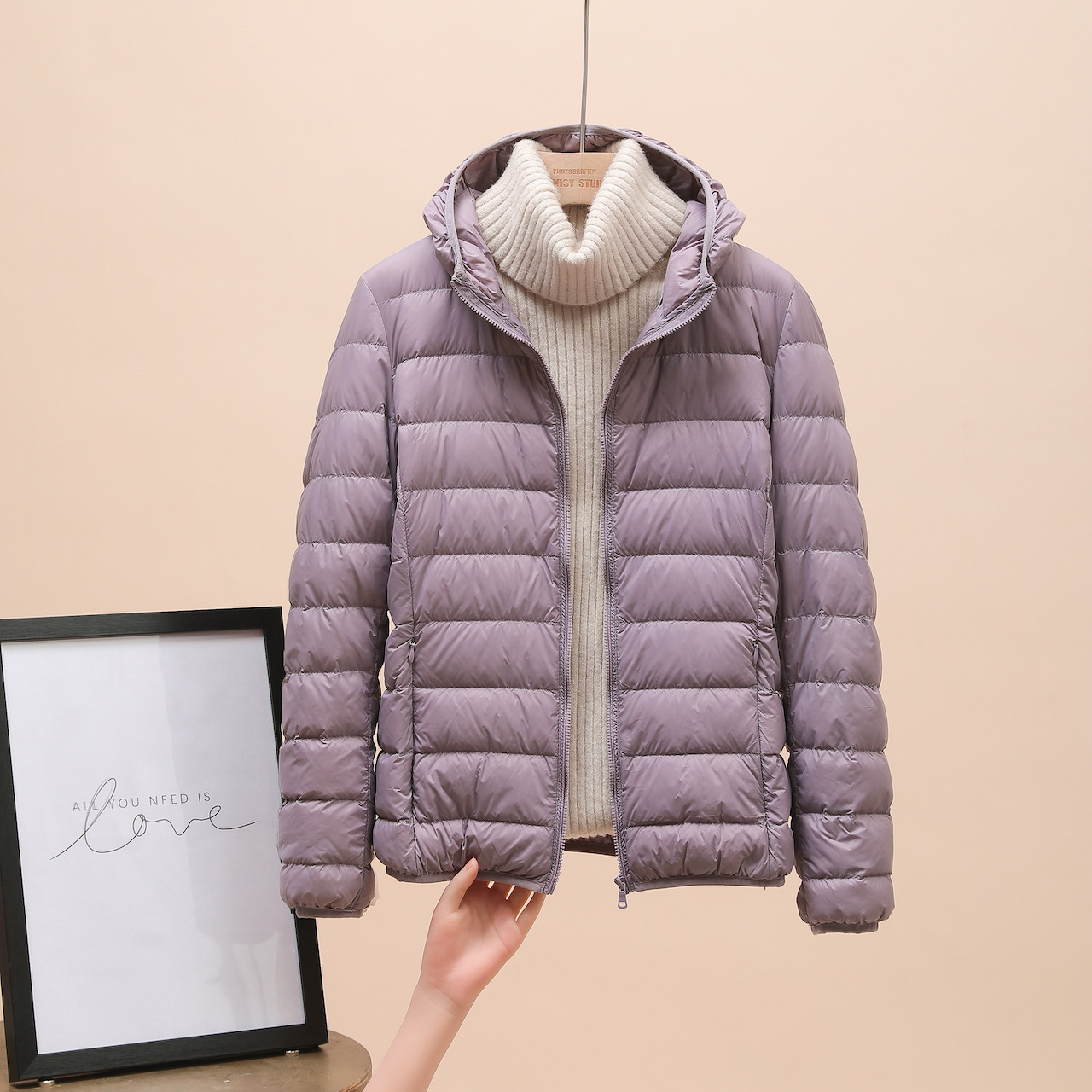 Light purple (hooded)