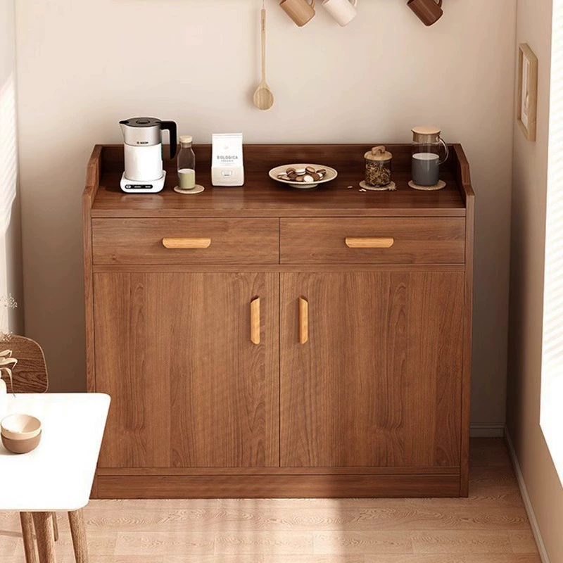 Обеденный шкаф у стены, шкаф для кухни, шкаф для домашнего приготовления, шкаф для гостиной, шкаф для чая из цельного дерева