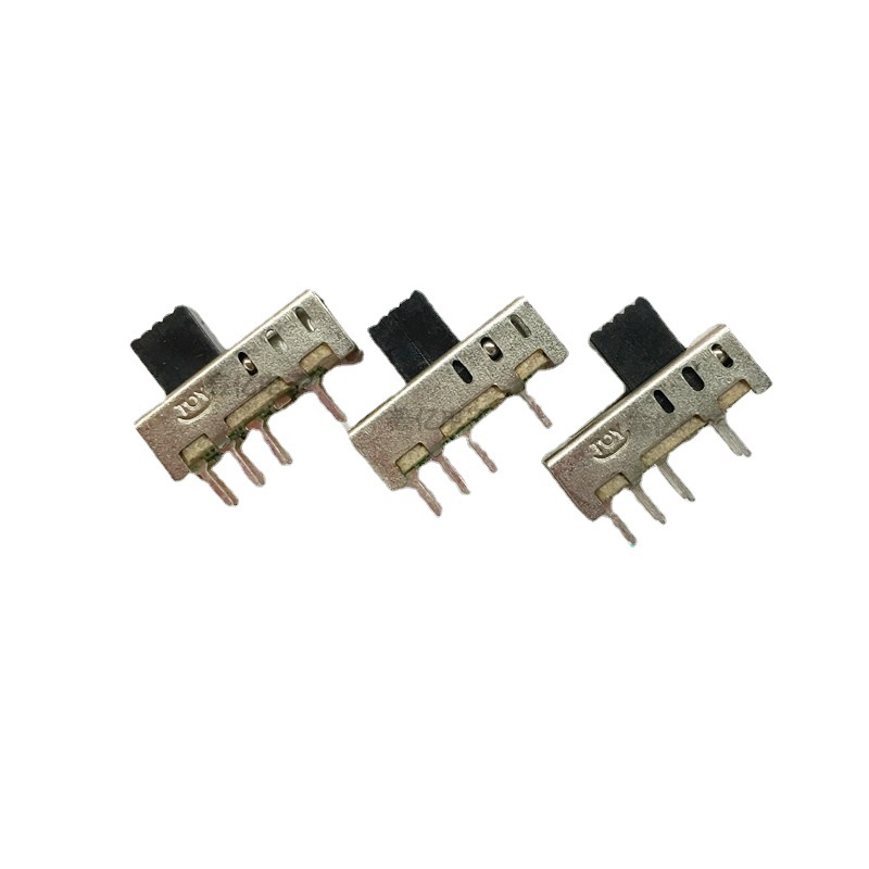 SS23E08G5拨动开关 立式双排八脚三档2P3T 8脚3档滑动开关柄高5MM