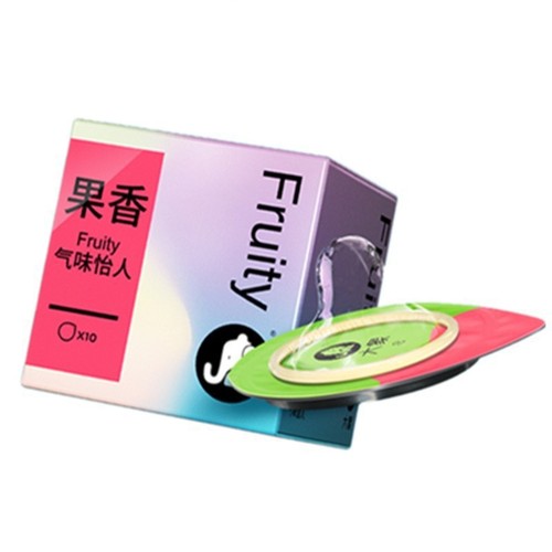 Elephant Condom 3D Spiral Particles 001 Hyaluronic Acid Orgasm Girls Long-lasting Large Female Condom