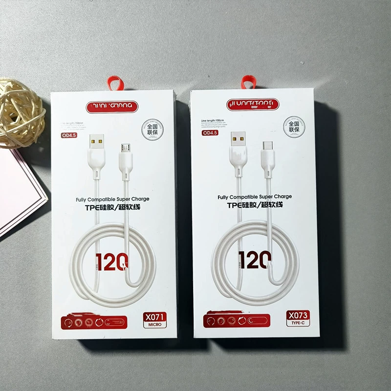 Подходит для мобильного телефона Android Pingguo Type-C широкая линия передачи данных линия быстрой зарядки линия зарядки с упаковкой на складе оптом