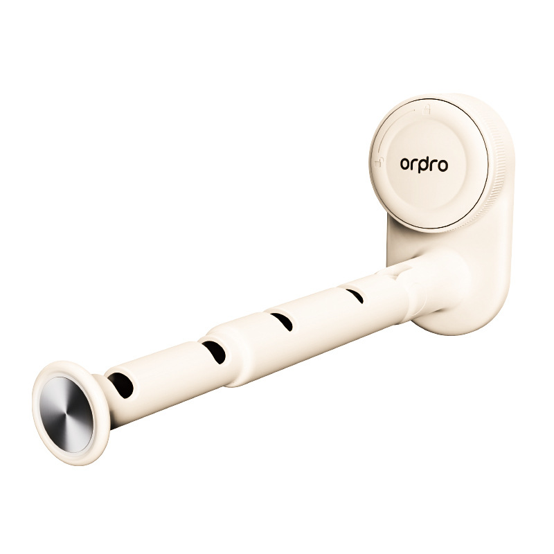 Ventosa balcón percha artefacto de almacenamiento sin perforación gancho multifuncional para el hogar percha telescópica estante de pared